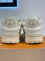 Louis Vuitton LV Trainer Maxi White - Lightly Used Size 9