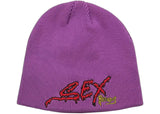 Matty Boy Anti Promo Sex Records Ribbed Beanie Purple