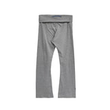 Chrome Hearts Blind Spot Bell Bottom Yoga Pants Grey