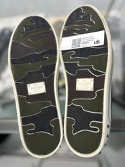 Valentino Tricolor Lace Studded Crew Sneaker - Pre-Owned Size 42 (No original box)