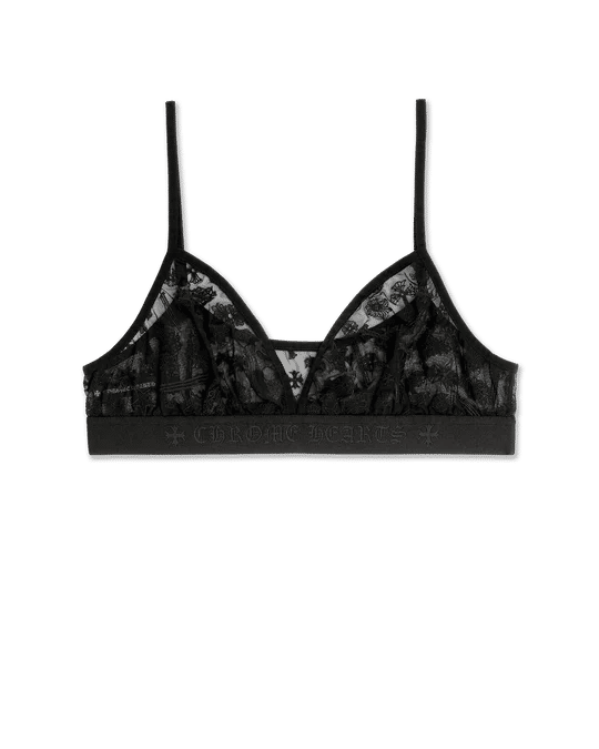 Chrome Hearts Lace Triangle Bralette
