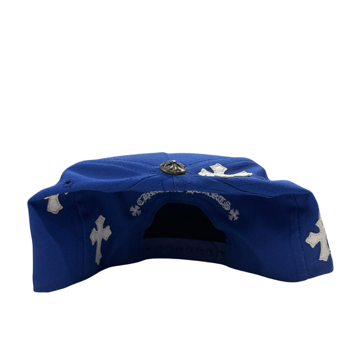 Chrome Hearts CH Multi Patch Trucker Hat Blue/White - Lightly Pre-Owned