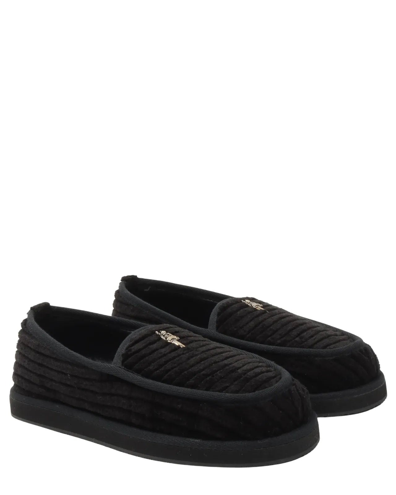 Chrome Hearts Dagger Corduroy Loafers