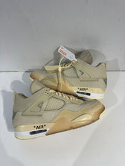 Jordan 4 Retro Off-White Sail (Women's) - Pre-Owned Size 10M (No Original Box)