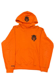 Chrome Hearts Vine Dagger Hoodie Orange/Black - Lightly Pre-Owned Size M
