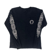 Chrome Hearts Floral Horseshoe L/S T-Shirt Black - Pre-Owned Size L