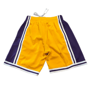 Mitchell & Ness Gold Los Angeles Lakers 1996-1997 Swingman Mesh Shorts