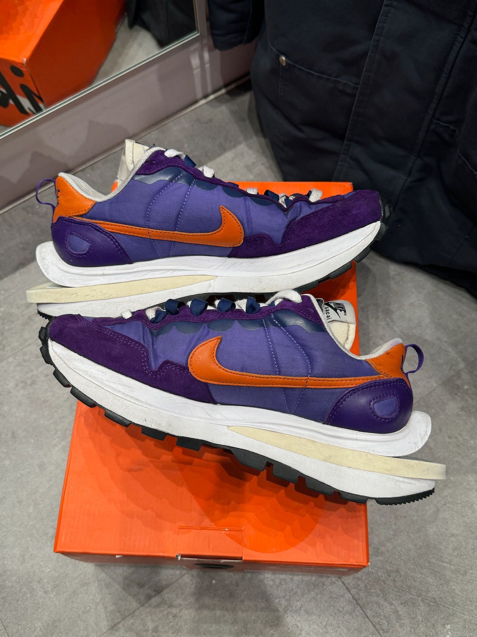 Nike VaporWaffle Sacai Dark Iris - Pre-Owned Size 8