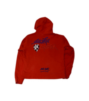 Chrome Hearts Matty Boy Sadistic Lipstick Pullover Hoodie Red - Lightly Used Size S