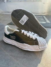 Maison Mihara Yasuhiro Blakey OG Sole Canvas Low Black - Pre-Owned Size 10 (No original box)