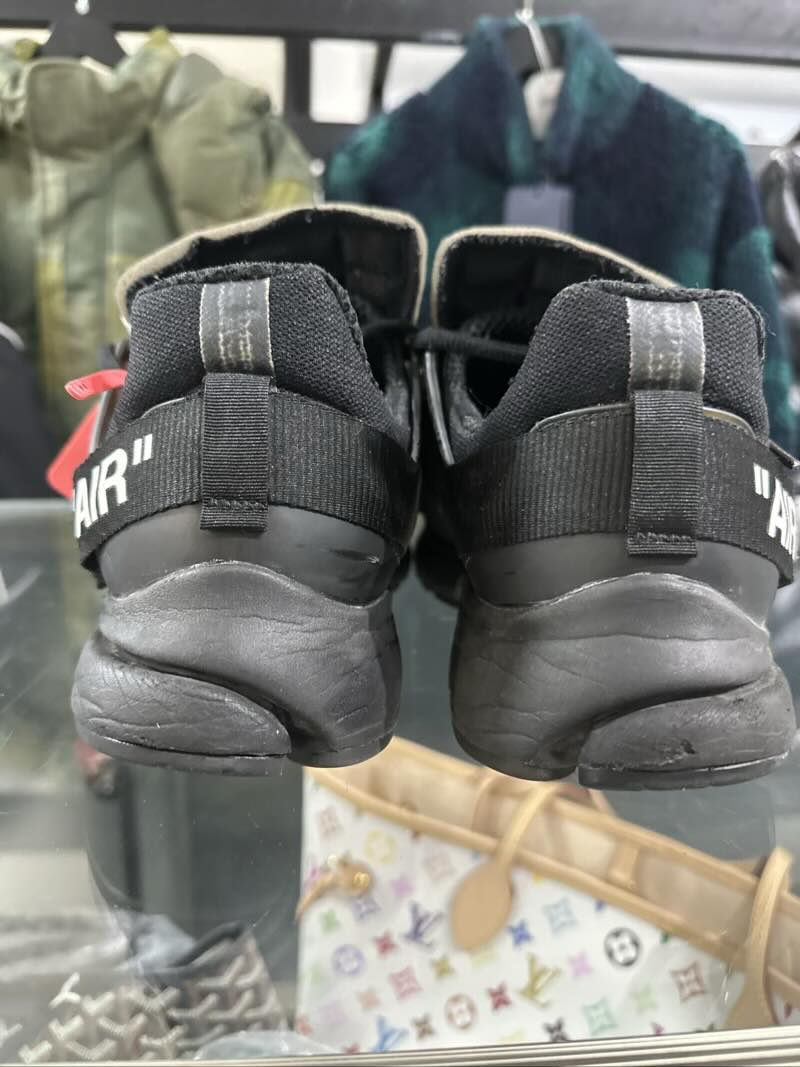 Nike Air Presto Off-White Black (2018) - Pre-Owned Size 10 (No original box)