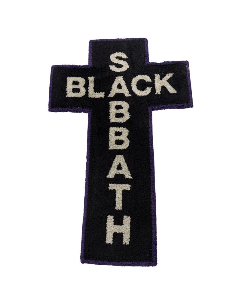 Supreme Black Sabbath Rug Black - Pre-Owned