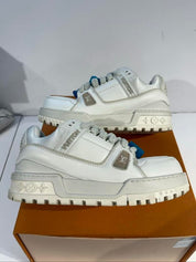 Louis Vuitton LV Trainer Maxi White - Lightly Used Size 9