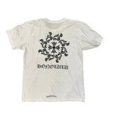 Chrome Hearts Honolulu Spiral Exclusive Horseshoe T-Shirt White - Lightly Pre-Owned Size L