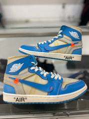 Jordan 1 Retro High Off-White University Blue - Pre-Owned Size 9
