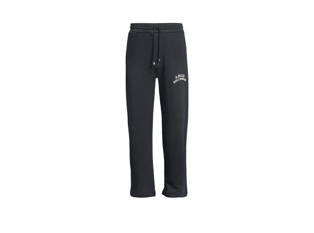 Amiri Hollywood Cotton Sweatpants Black