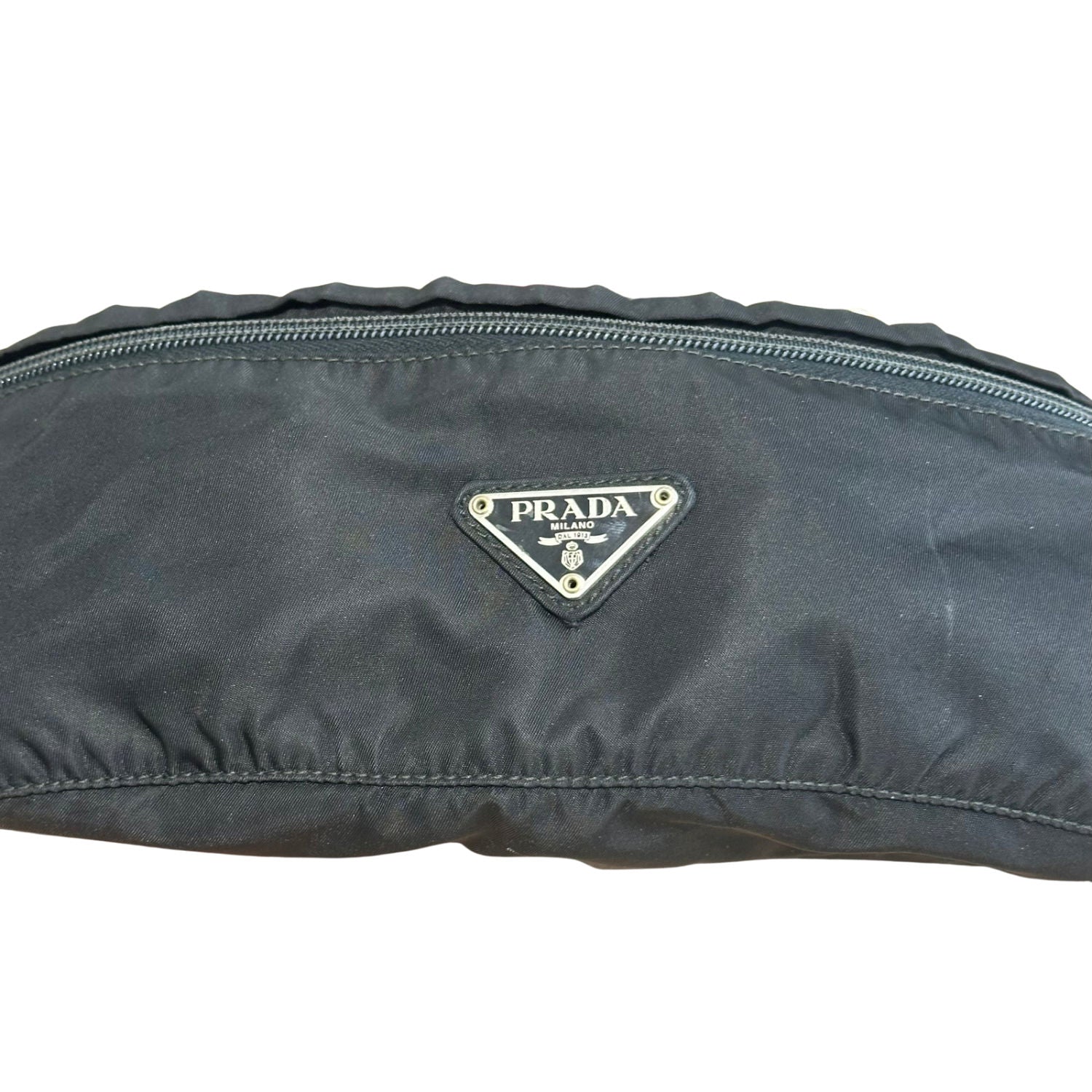 Prada Double Zip Re-Nylon Belt Bag - Pre-Owned