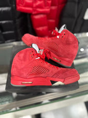 Jordan 5 Retro Red Suede - Pre-Owned Size 10.5