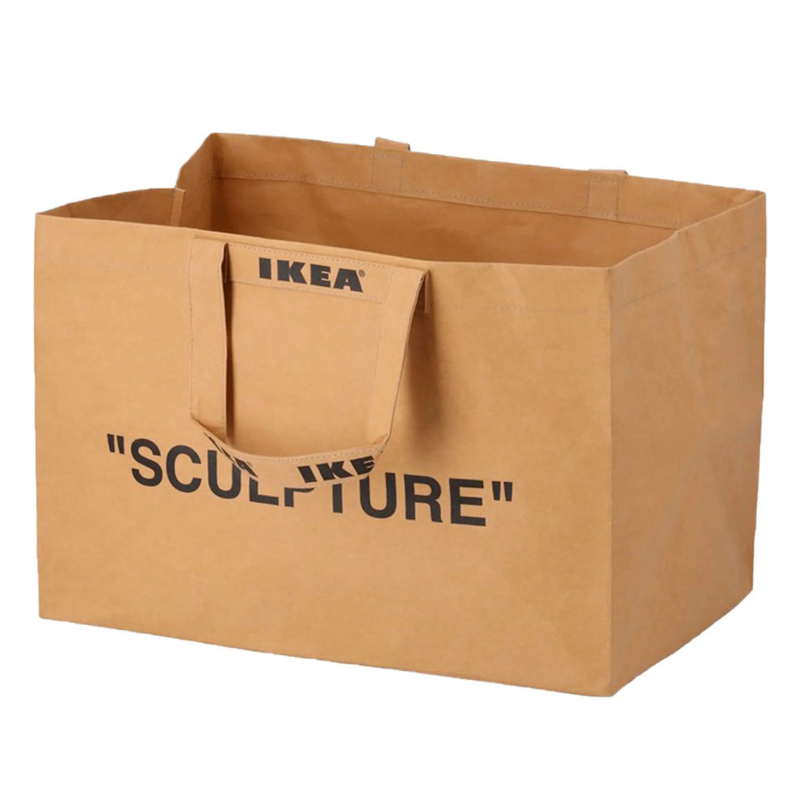 Virgil Abloh X Ikea Markerad Large Bag Brown