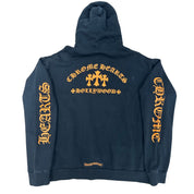 Chrome Hearts Triple Cross Hoodie Black/Orange - Pre-Owned Size L
