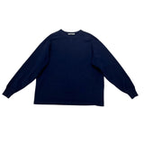 Acne Studios Oversized Logo Crewneck Navy - Pre-Owned Size XL