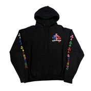 Chrome Hearts Multicolor Cross Hoodie Black - Lightly Pre-Owned Size L