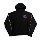 Chrome Hearts Multicolor Cross Hoodie Black - Lightly Pre-Owned Size L