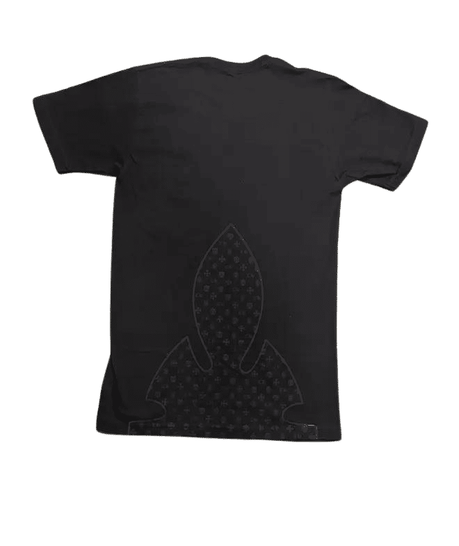 Chrome Hearts Multi-Logo Fleur Knee T-Shirt Black