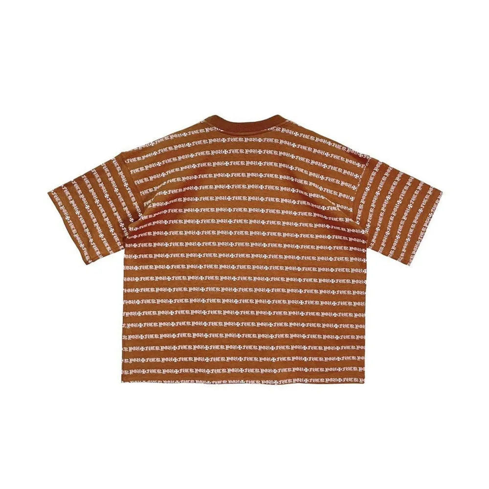 Chrome Hearts Teens From Mars Matty Boy Chomper Stripes T-Shirt