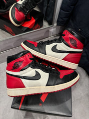 Jordan 1 Retro High OG Bred Toe - Pre-Owned Size 10.5