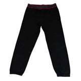Supreme Striped Rib Sweatpants Black - Pre-Owned Size M