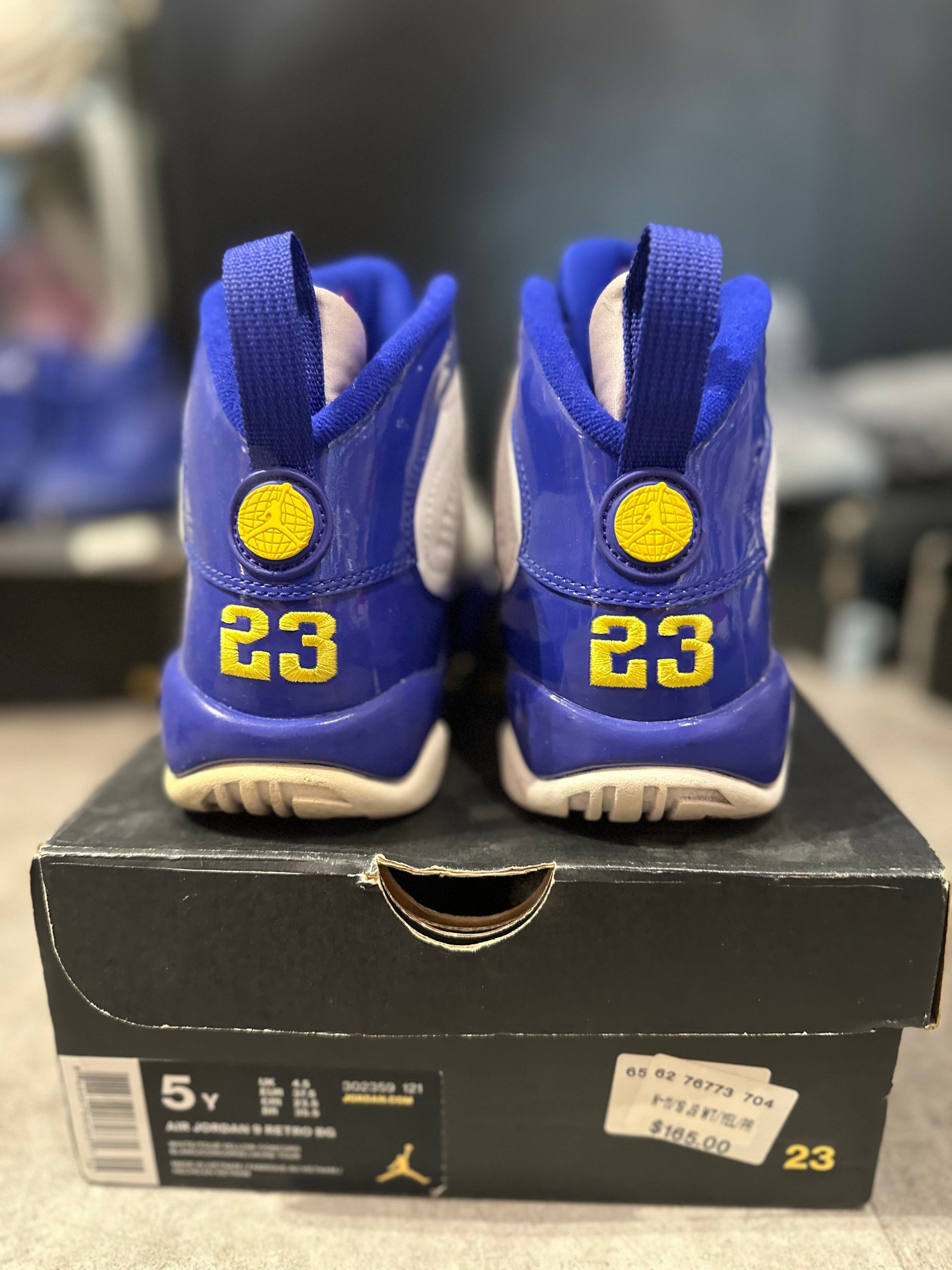 Jordan 9 Retro Kobe Bryant PE (GS) (Preowned) - Pre-Owned