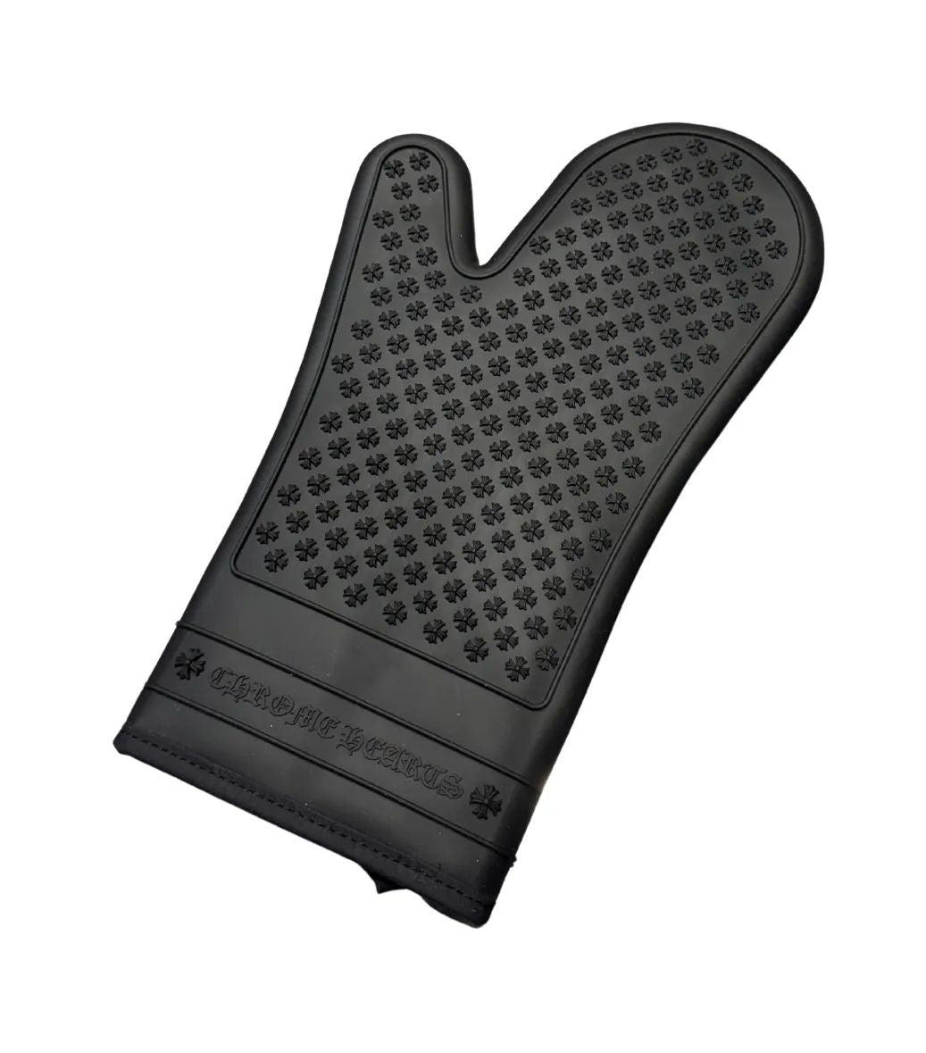 Chrome Hearts Rubber Oven Mitt Black