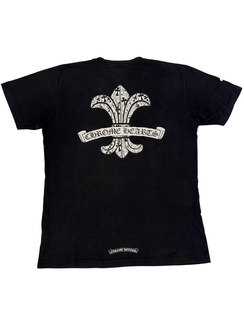 Chrome Hearts Fleur Monogram T-Shirt Faded Black - Pre-Owned Size M