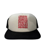 Chrome Hearts Hollywood Eye Chart Trucker Hat Black - Lightly Used