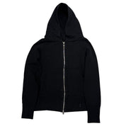 Chrome Hearts Cross Patch Zip-Up Hoodie Black - Pre-Owned Size S
