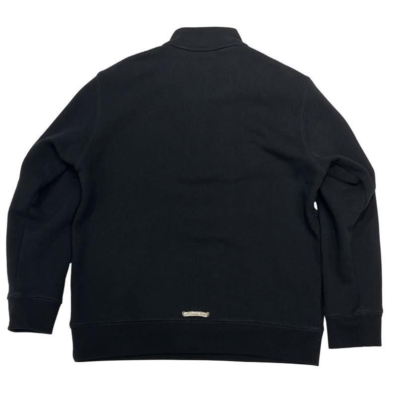 Chrome Hearts Slo Ride Embroidered Quarter Zip Black - Lightly Pre-Owned Size M