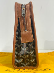 Goyard Jouvence Toiletry Bag PM Black/Tan - Lightly Used