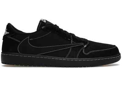 Jordan 1 Retro Low OG SP Travis Scott Black Phantom - Pre-Owned Size 9.5