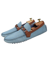 Louis Vuitton Monte Carlo Moccasin Denim - Pre-Owned Size 7.5 M