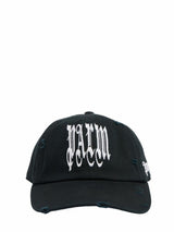 Palm Angels Gothic Distressed Hat - Pre-Owned