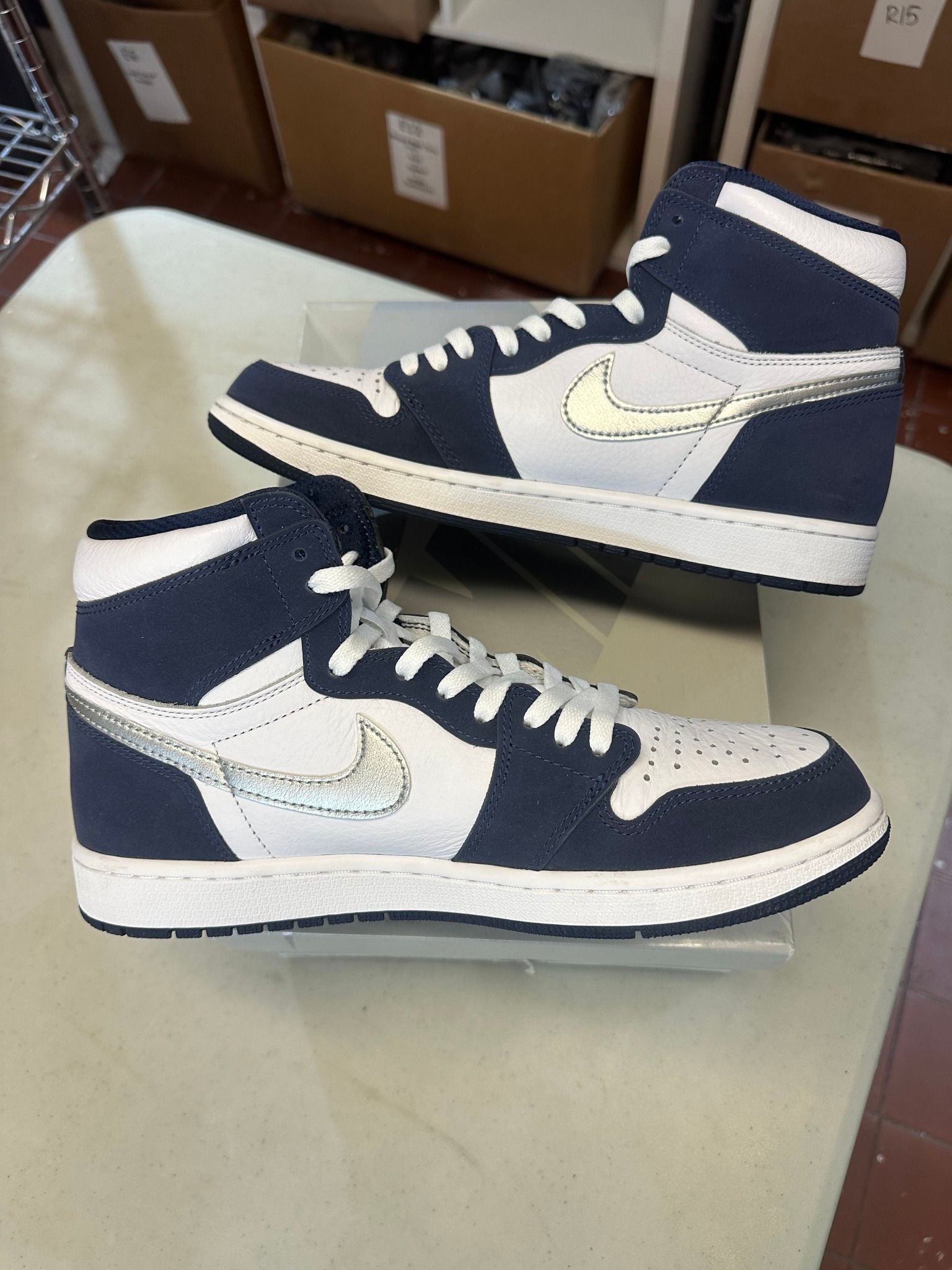 Jordan 1 Retro High CO.JP Japan Midnight Navy (2020) - Pre-Owned Size 10