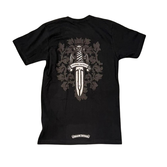 Chrome Hearts Silver Dagger T-Shirt Black