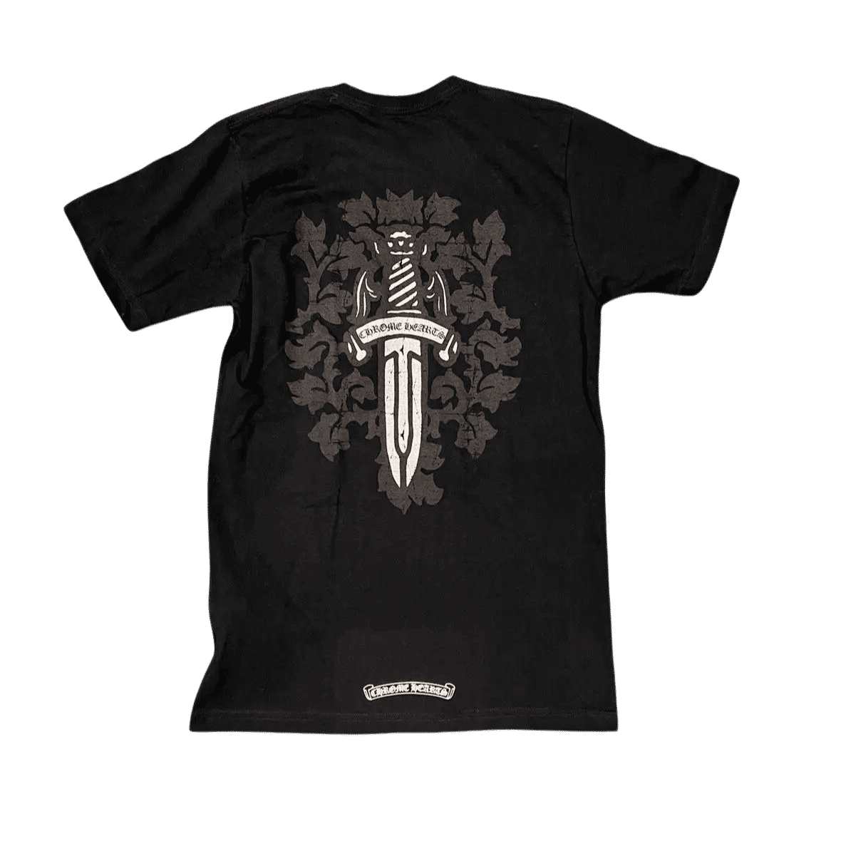 Chrome Hearts Silver Dagger T-Shirt Black