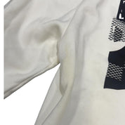 Louis Vuitton Malletier Crewneck Sweatshirt White Black - Lightly Pre-Owned Size L
