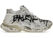 Balenciaga Runner Graffiti White - Pre-Owned Size 14