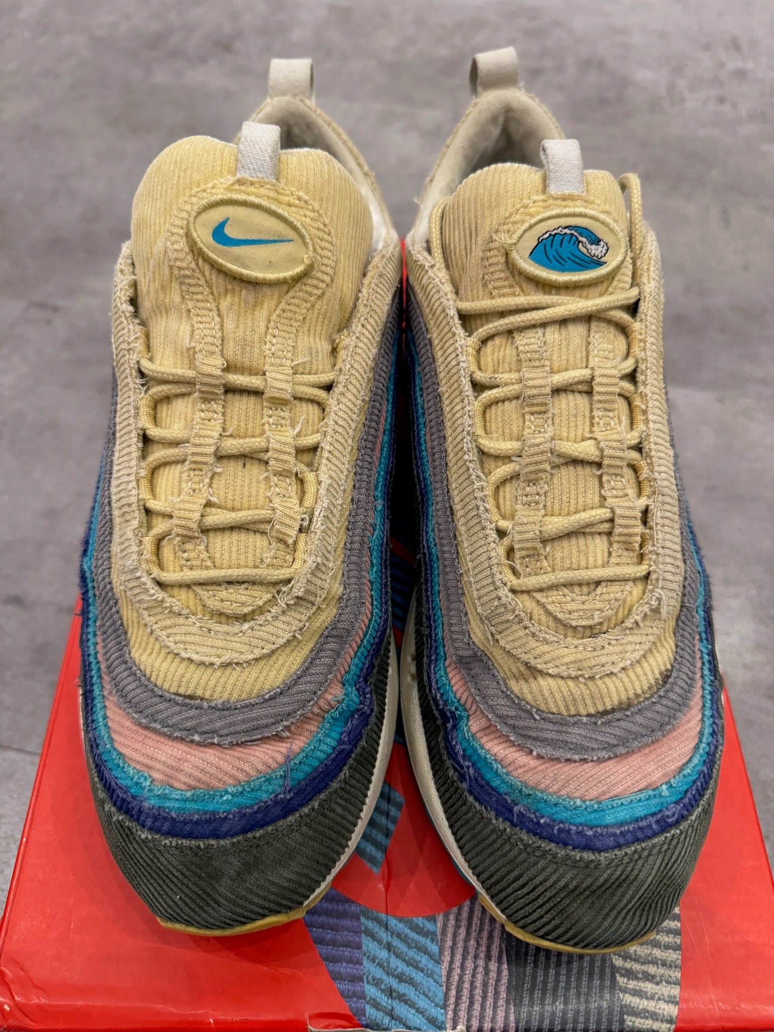 Nike Air Max 1/97 Sean Wotherspoon (Extra Lace Set Only) (Preowned Size 8.5)