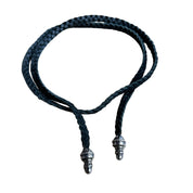 Chrome Hearts Leather Blade Boro Chip Black/Silver (32in) - Pre-Owned