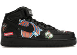 Nike Air Force 1 Mid Supreme NBA Black