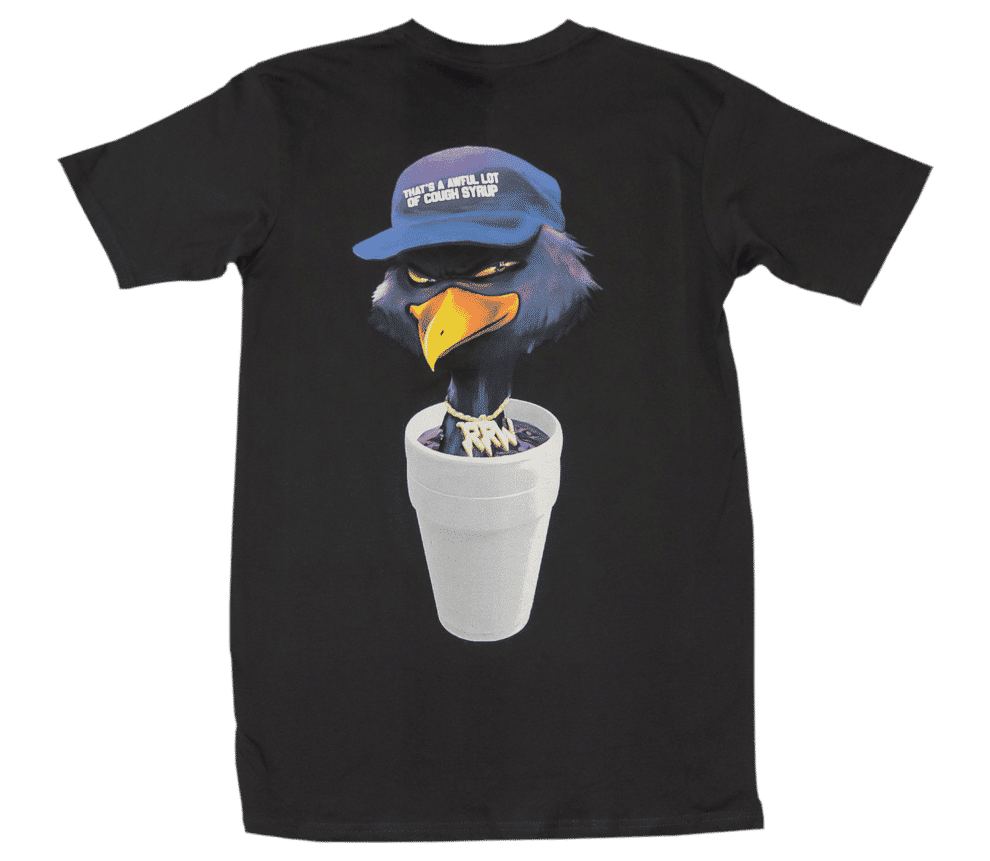 That's A Awful Lot Of Road Runnin Shirt Black